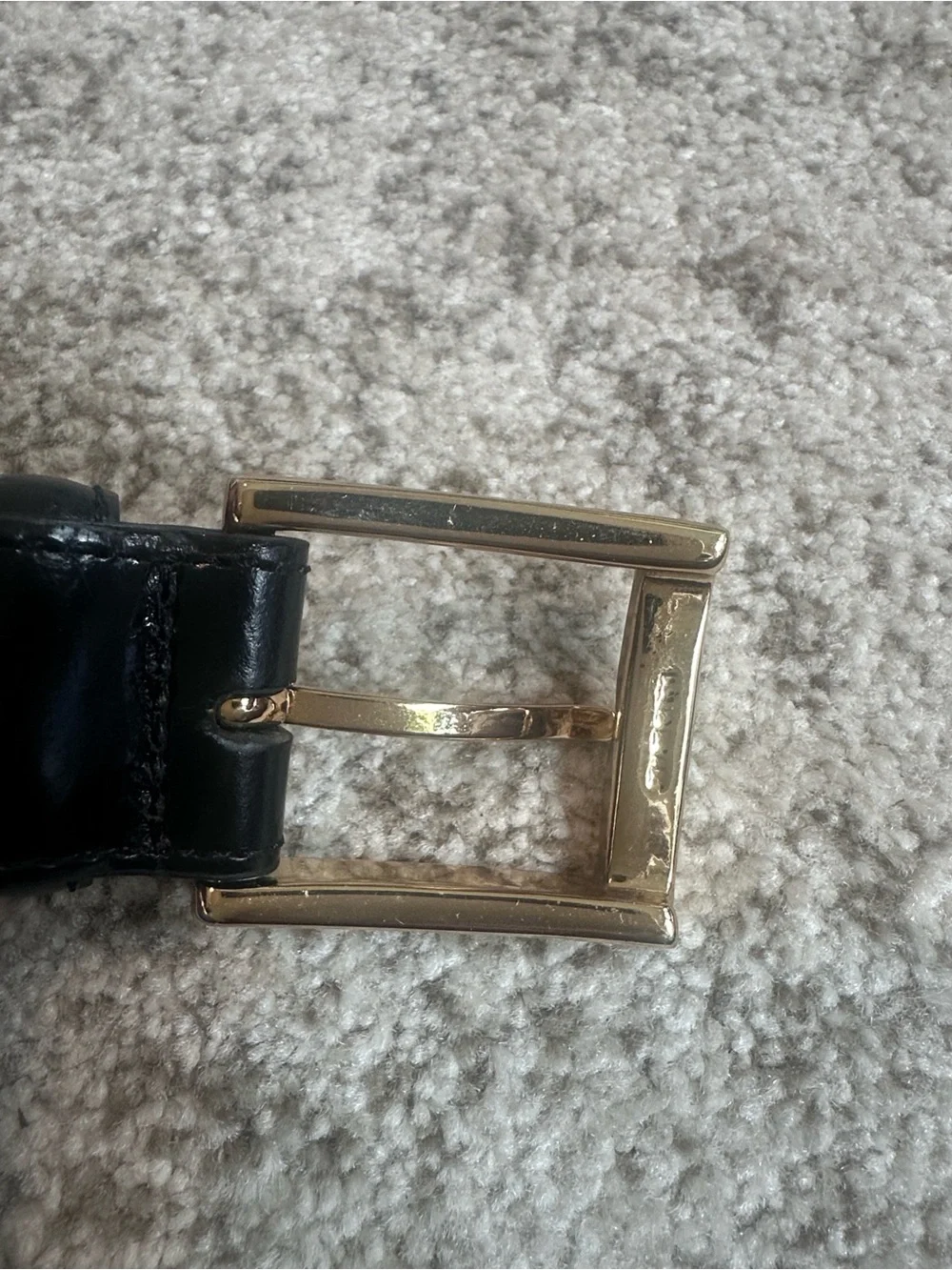 Jos. A Banks Black Italian Leather Men’s Belt 48